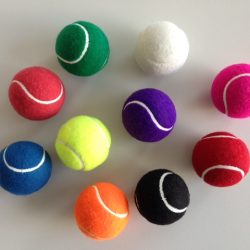 Tennisball bedruckt